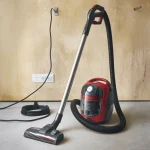 Durable extension cord for vacuum cleaner, designed for efficient power supply and safety, featuring heavy-duty construction and multiple outlets.