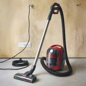 Durable extension cord for vacuum cleaner, designed for efficient power supply and safety, featuring heavy-duty construction and multiple outlets.