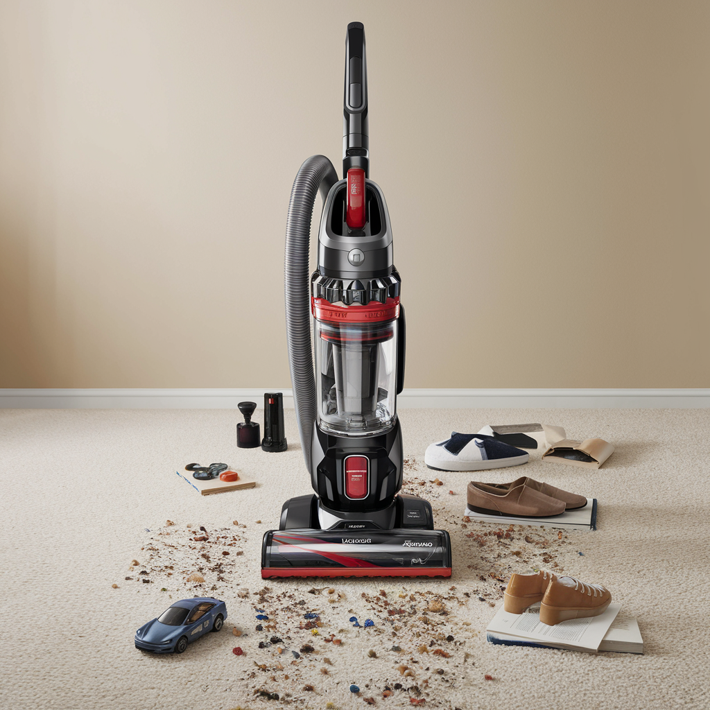 Hoover T-Series WindTunnel, the best budget vacuum cleaners for Berber carpet, providing efficient cleaning at an affordable price.