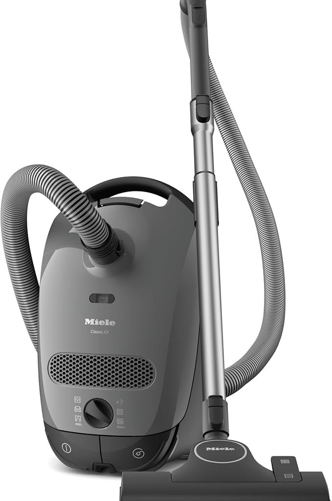 Miele Compact C1 vacuum cleaner for tile floor.