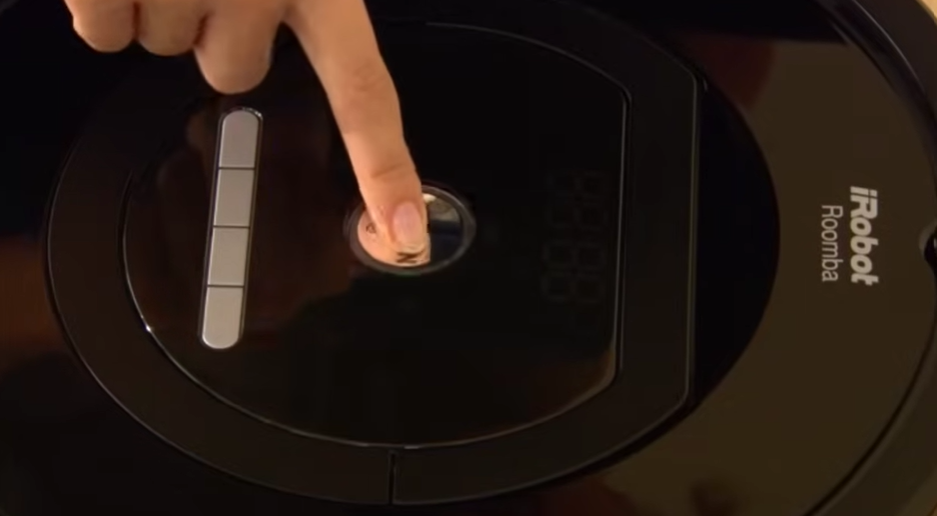 Start roomba without the app by pressing Start button
