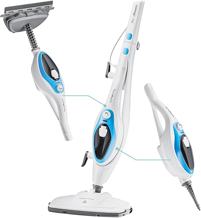 PurSteam 10-in-1 steam vacuum cleaner
