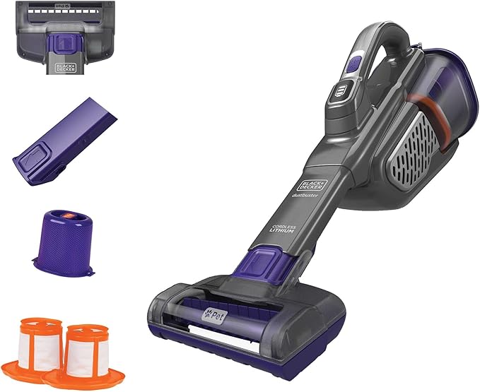 Black+Decker Furbuster AdvanceClean+ Handheld Vacuum Cleaner