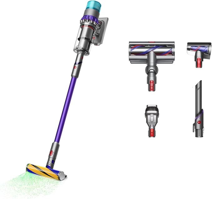 Dyson Gen5detect Cordless Vacuum Cleaner and its parts